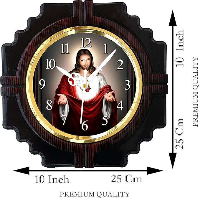 Wall Clock for Home Decor - Decorative Designer Clocks for Living Room, Bedroom, Kitchen, Office