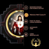 Wall Clock for Home Decor - Decorative Designer Clocks for Living Room, Bedroom, Kitchen, Office
