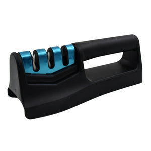 10020 Knife Sharpener For Kitchen Knife Sharpener With Vegetable Chopper And Fish Scale Remover Handheld Knives Pocket Knife Sharpener Knife Sharpener For Chefs Serrated Knife (9in1)