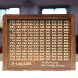 Savings Challenge Money Bank , Brown