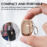 Keychain Nail Clipper Small Nail Clippers Multicolor (1 Pc)