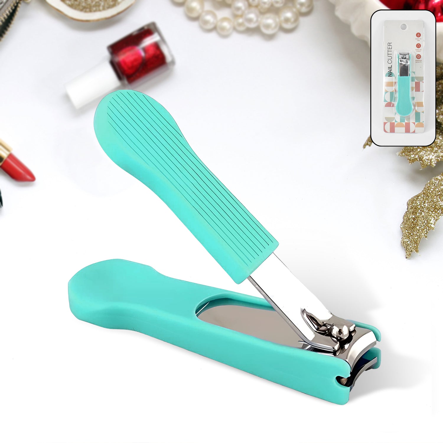 Nail Clippers Adult Nail Clippers Plastic Big Nail Clippers (1 Pc)